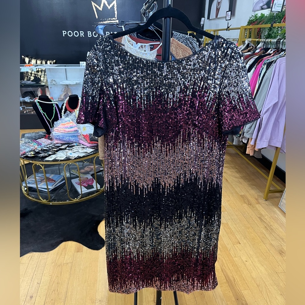 Beautiful sequin babydoll dress